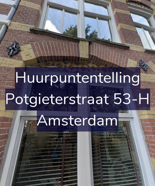 Foto gevel Huurpuntentelling voor Potgieterstraat 53-H, Amsterdam
