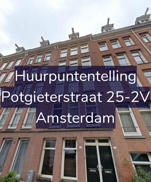 Foto gevel Huurpuntentelling voor Potgieterstraat 25-2V, Amsterdam