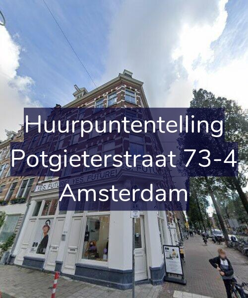 Foto gevel Huurpuntentelling voor Potgieterstraat 73-4, Amsterdam