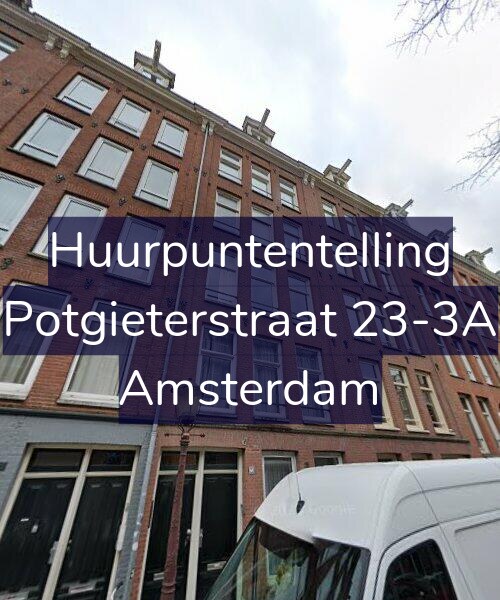 Foto gevel Huurpuntentelling voor Potgieterstraat 23-3A, Amsterdam