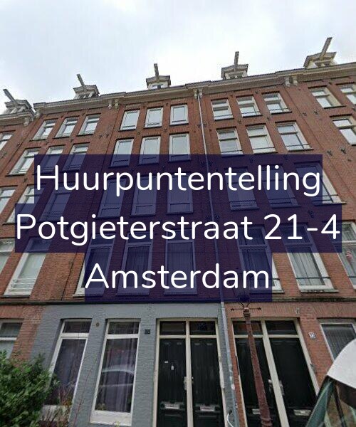 Foto gevel Huurpuntentelling voor Potgieterstraat 21-4, Amsterdam