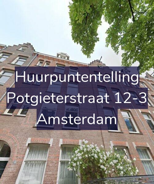 Foto gevel Huurpuntentelling voor Potgieterstraat 12-3, Amsterdam
