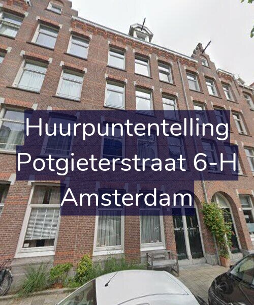 Foto gevel Huurpuntentelling voor Potgieterstraat 6-H, Amsterdam