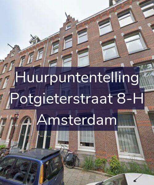 Foto gevel Huurpuntentelling voor Potgieterstraat 8-H, Amsterdam