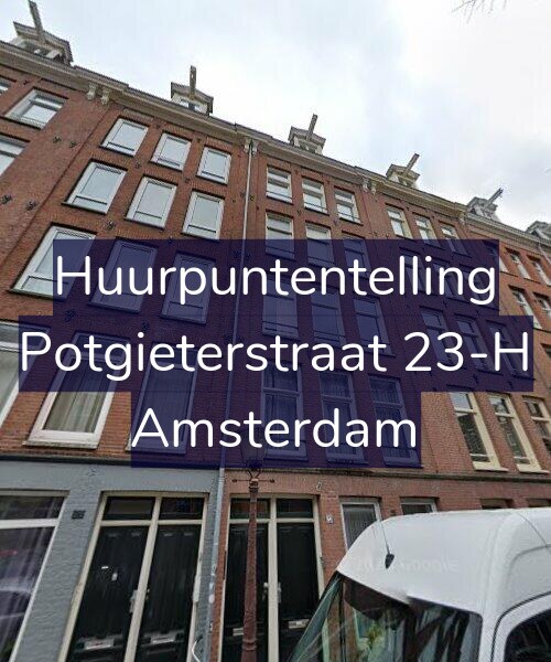 Foto gevel Huurpuntentelling voor Potgieterstraat 23-H, Amsterdam