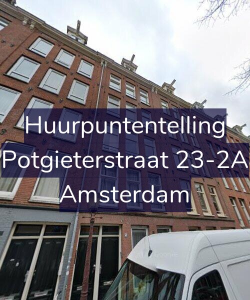 Foto gevel Huurpuntentelling voor Potgieterstraat 23-2A, Amsterdam