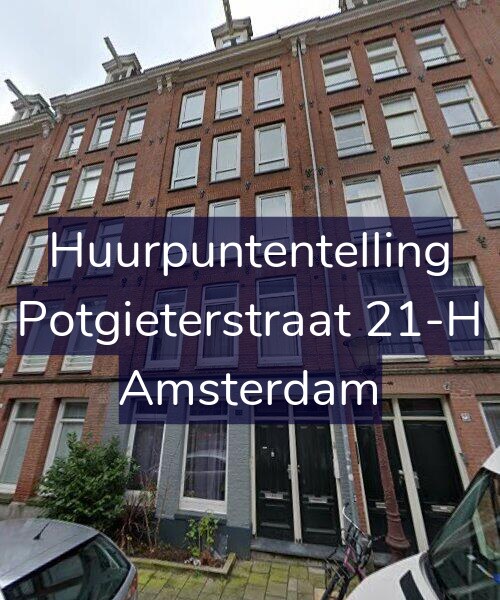 Foto gevel Huurpuntentelling voor Potgieterstraat 21-H, Amsterdam
