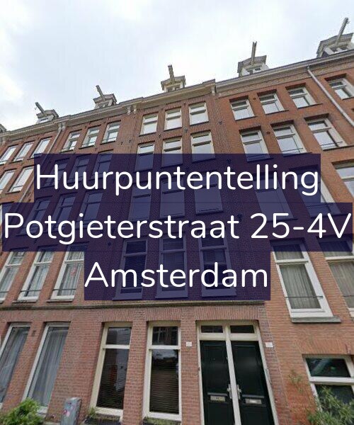 Foto gevel Huurpuntentelling voor Potgieterstraat 25-4V, Amsterdam