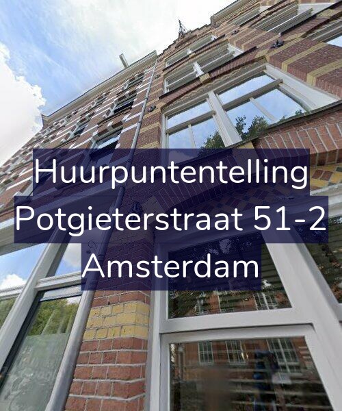 Foto gevel Huurpuntentelling voor Potgieterstraat 51-2, Amsterdam