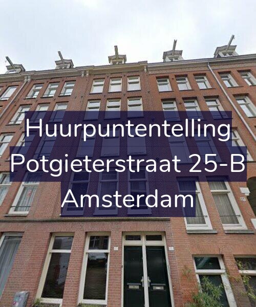 Foto gevel Huurpuntentelling voor Potgieterstraat 25-B, Amsterdam
