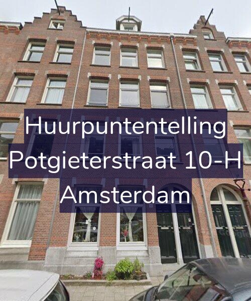 Foto gevel Huurpuntentelling voor Potgieterstraat 10-H, Amsterdam