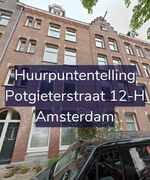 Foto gevel Huurpuntentelling voor Potgieterstraat 12-H, Amsterdam