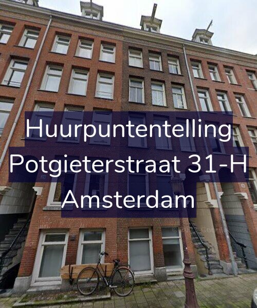 Foto gevel Huurpuntentelling voor Potgieterstraat 31-H, Amsterdam