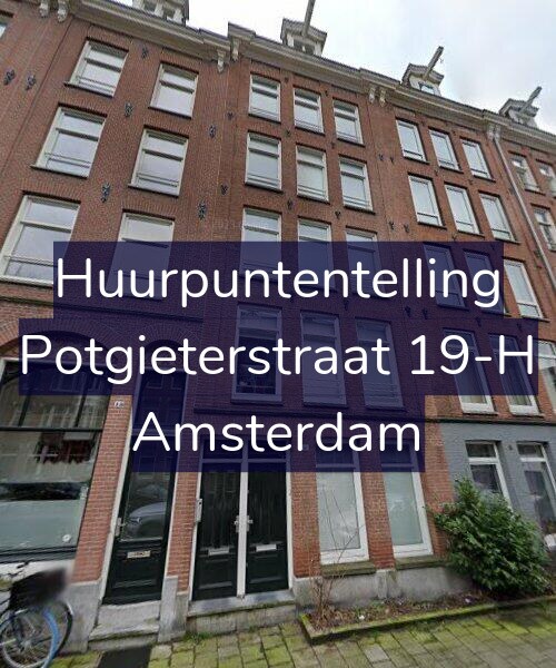 Foto gevel Huurpuntentelling voor Potgieterstraat 19-H, Amsterdam