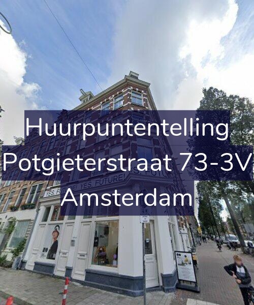 Foto gevel Huurpuntentelling voor Potgieterstraat 73-3V, Amsterdam