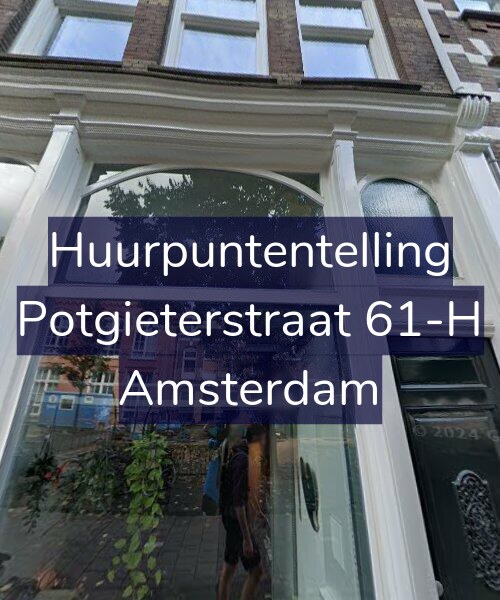 Foto gevel Huurpuntentelling voor Potgieterstraat 61-H, Amsterdam