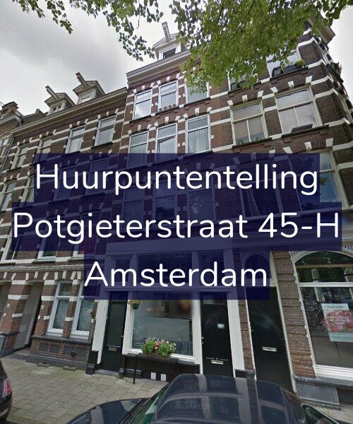 Foto gevel Huurpuntentelling voor Potgieterstraat 45-H, Amsterdam