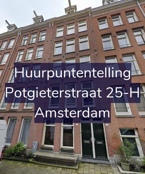 Foto gevel Huurpuntentelling voor Potgieterstraat 25-H, Amsterdam