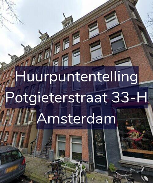 Foto gevel Huurpuntentelling voor Potgieterstraat 33-H, Amsterdam