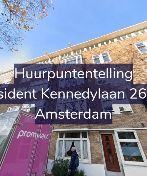 Foto gevel Huurpuntentelling voor President Kennedylaan 266-A, Amsterdam