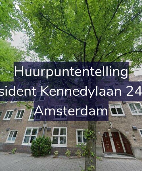 Foto gevel Huurpuntentelling voor President Kennedylaan 240-1, Amsterdam