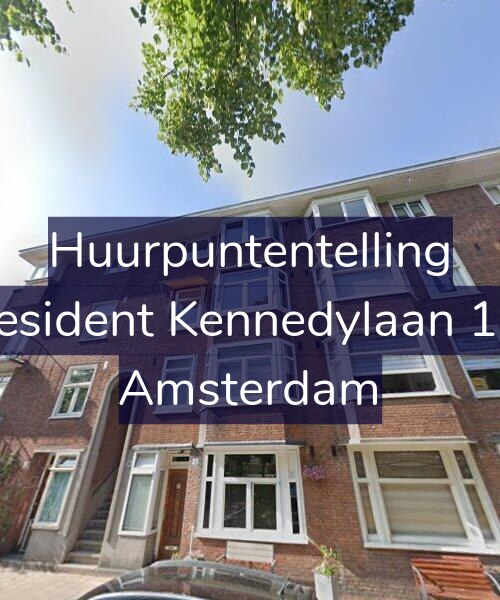 Foto gevel Huurpuntentelling voor President Kennedylaan 182, Amsterdam