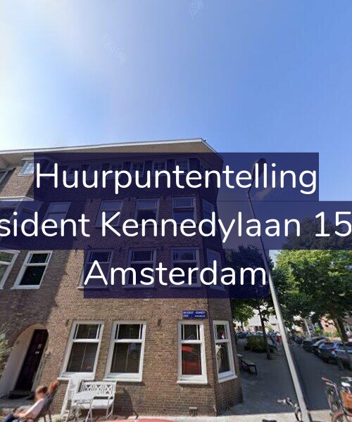 Foto gevel Huurpuntentelling voor President Kennedylaan 150-1, Amsterdam