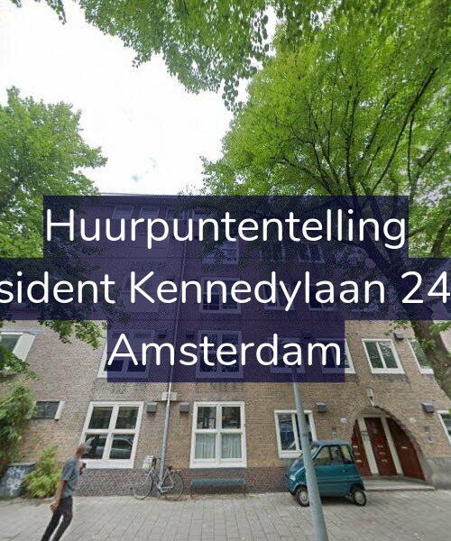 Foto gevel Huurpuntentelling voor President Kennedylaan 244-1, Amsterdam
