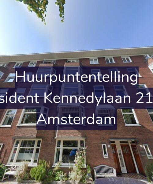 Foto gevel Huurpuntentelling voor President Kennedylaan 212-3, Amsterdam