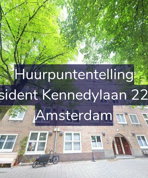 Foto gevel Huurpuntentelling voor President Kennedylaan 228-1, Amsterdam