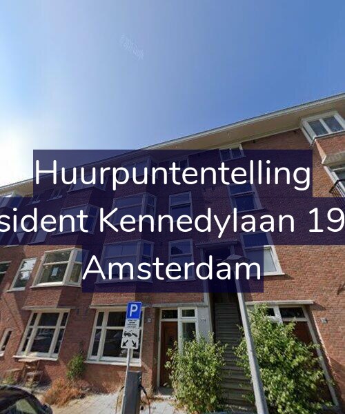 Foto gevel Huurpuntentelling voor President Kennedylaan 194-2, Amsterdam