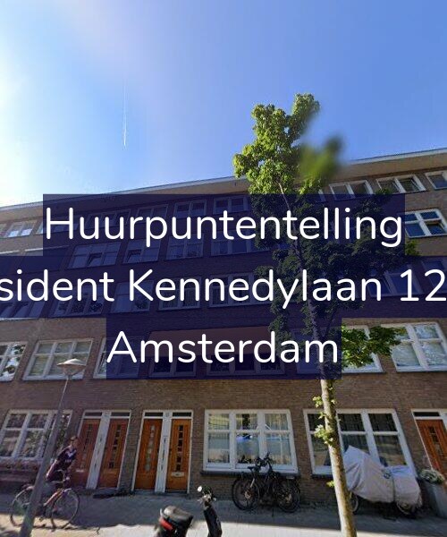 Foto gevel Huurpuntentelling voor President Kennedylaan 120-1, Amsterdam