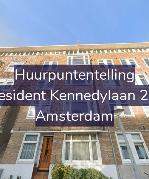 Foto gevel Huurpuntentelling voor President Kennedylaan 260, Amsterdam