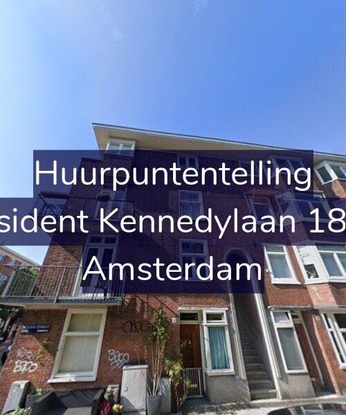 Foto gevel Huurpuntentelling voor President Kennedylaan 186-2, Amsterdam