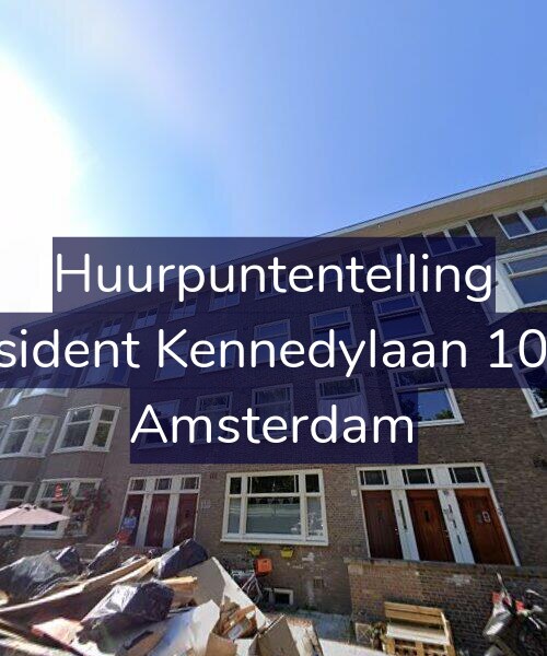 Foto gevel Huurpuntentelling voor President Kennedylaan 108-2, Amsterdam