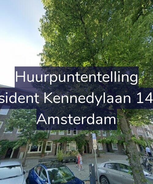 Foto gevel Huurpuntentelling voor President Kennedylaan 146-1, Amsterdam