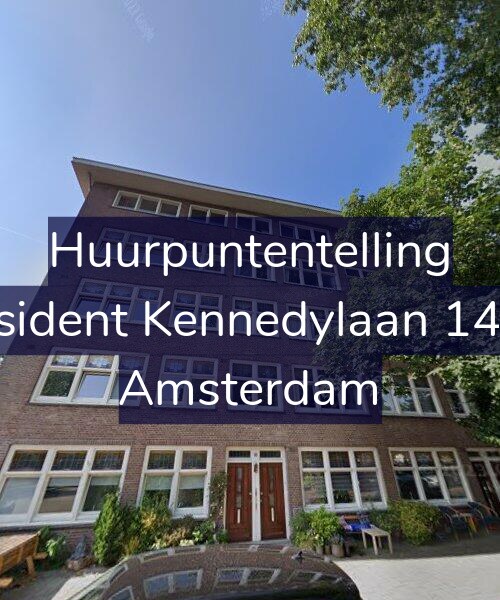 Foto gevel Huurpuntentelling voor President Kennedylaan 140-1, Amsterdam