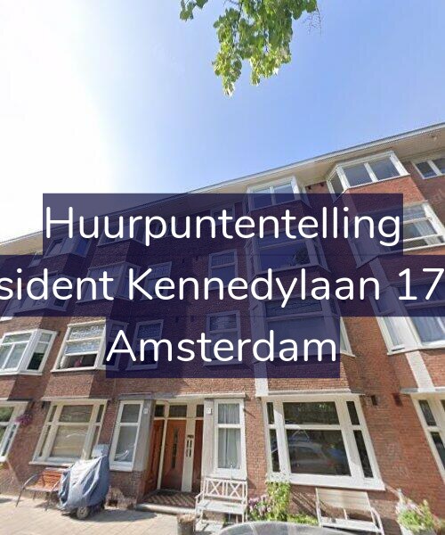 Foto gevel Huurpuntentelling voor President Kennedylaan 178-1, Amsterdam