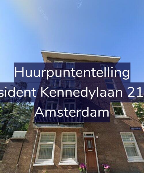Foto gevel Huurpuntentelling voor President Kennedylaan 218-B, Amsterdam