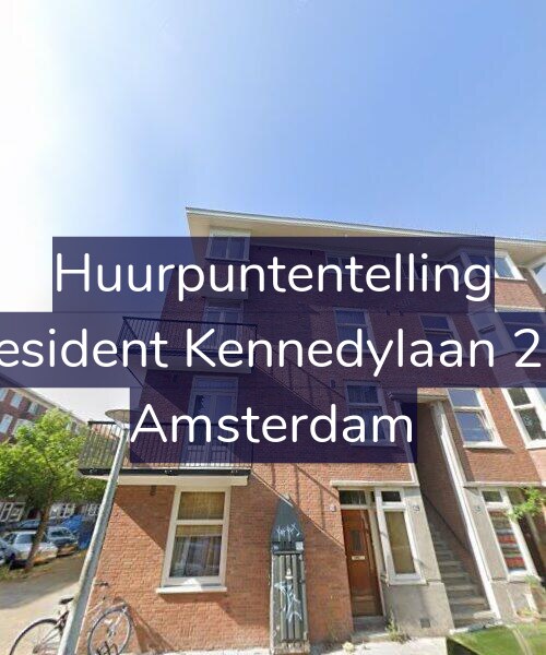 Foto gevel Huurpuntentelling voor President Kennedylaan 208, Amsterdam