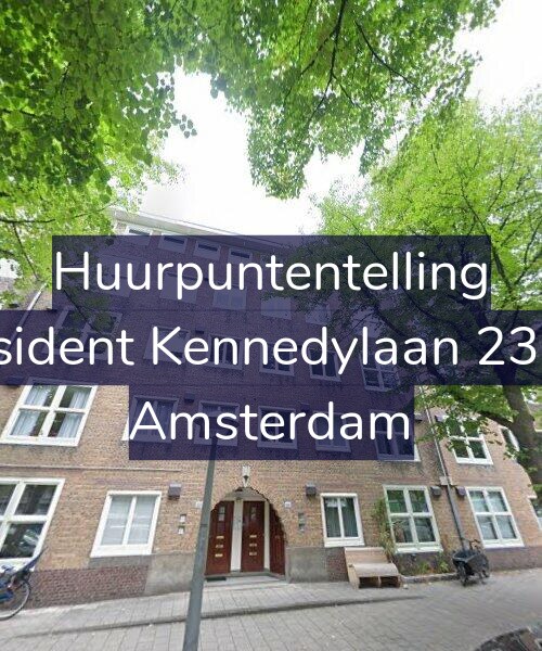 Foto gevel Huurpuntentelling voor President Kennedylaan 230-H, Amsterdam