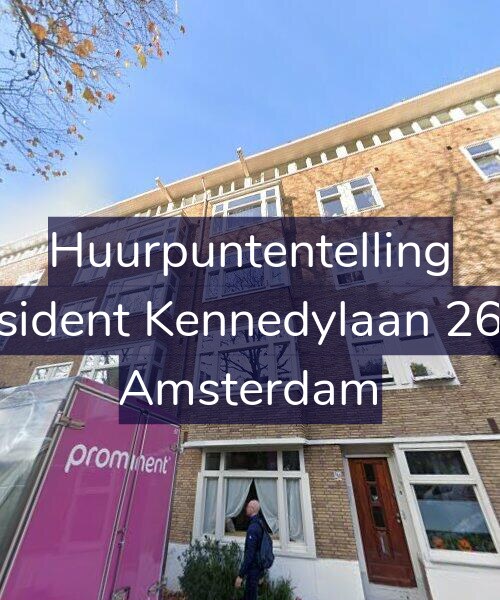 Foto gevel Huurpuntentelling voor President Kennedylaan 264-L, Amsterdam