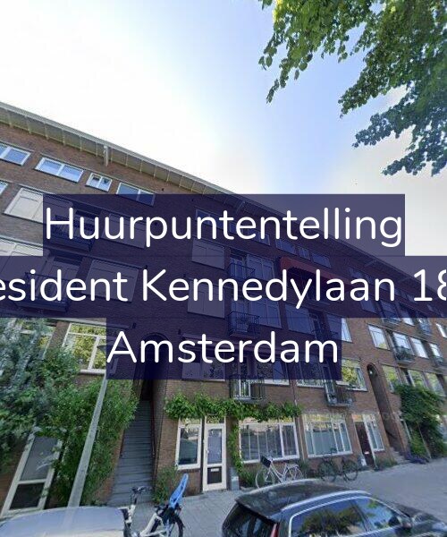Foto gevel Huurpuntentelling voor President Kennedylaan 18-2, Amsterdam