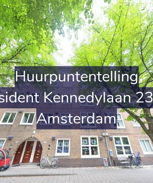 Foto gevel Huurpuntentelling voor President Kennedylaan 234-1, Amsterdam