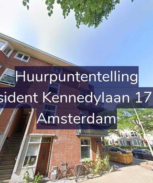 Foto gevel Huurpuntentelling voor President Kennedylaan 170-H, Amsterdam