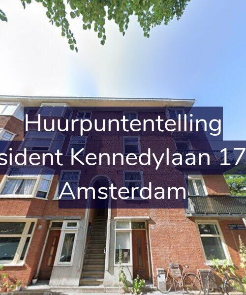 Foto gevel Huurpuntentelling voor President Kennedylaan 172-2, Amsterdam
