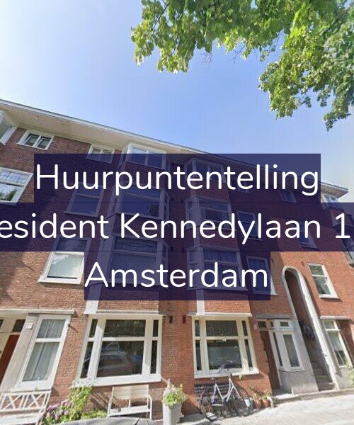 Foto gevel Huurpuntentelling voor President Kennedylaan 176, Amsterdam