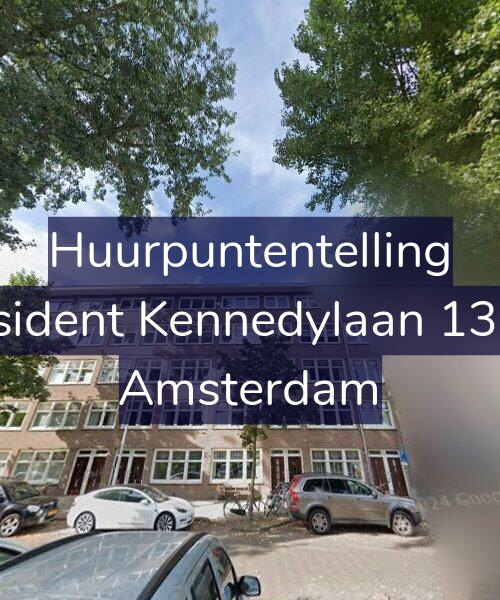 Foto gevel Huurpuntentelling voor President Kennedylaan 134-H, Amsterdam