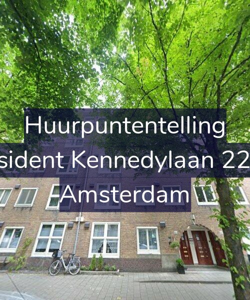 Foto gevel Huurpuntentelling voor President Kennedylaan 224-2, Amsterdam