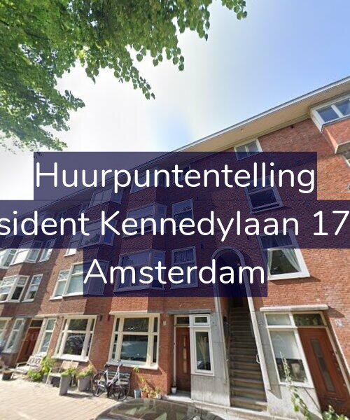 Foto gevel Huurpuntentelling voor President Kennedylaan 174-2, Amsterdam